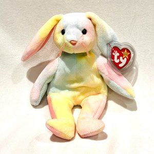 Ty Beanie Baby "Hippie" Vintage 1999 - New w/All Tags and Heart Protector